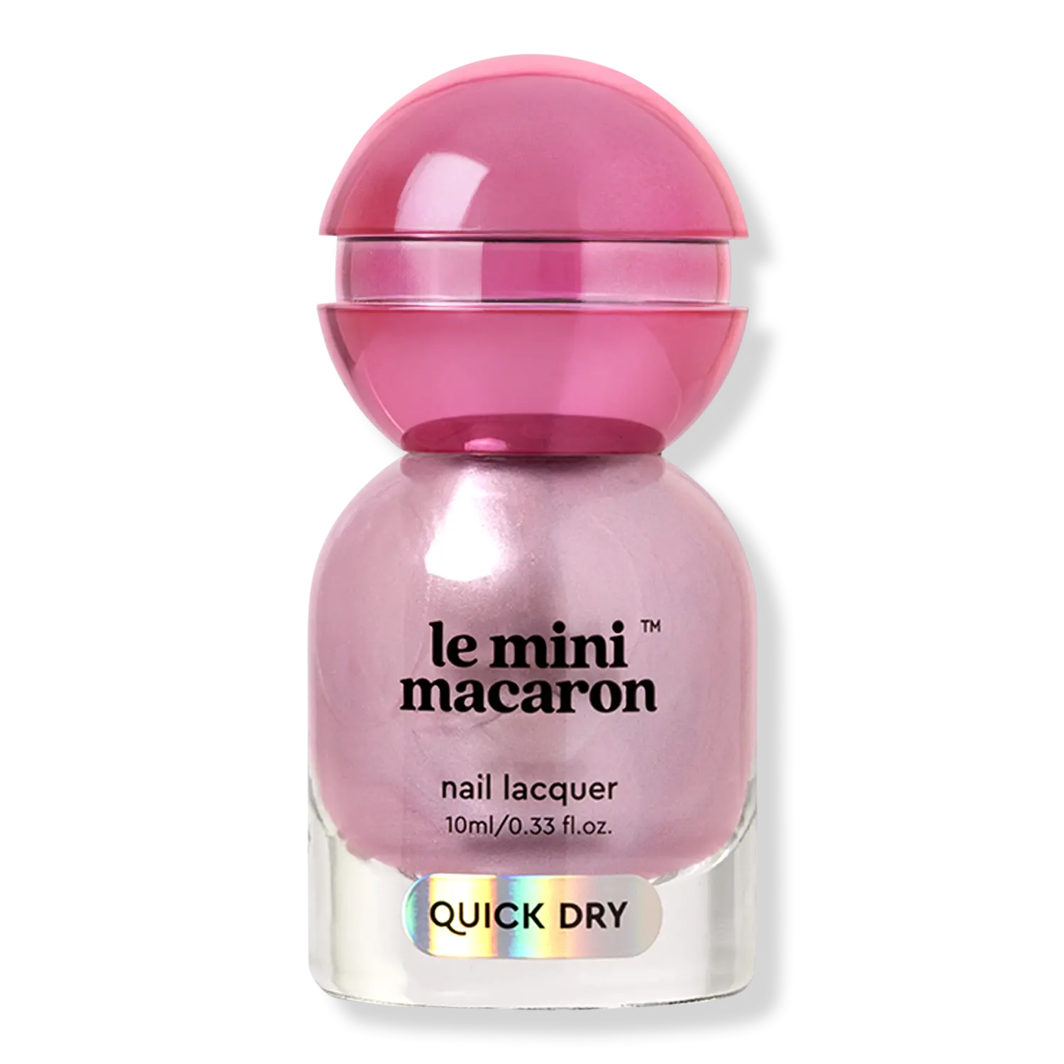 

Коллекция лаков для ногтей Le Sweet Le Mini Macaron, Dream Drip (a mesmerizing metallic pink)