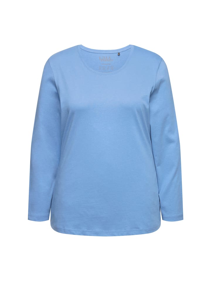 

Футболка Ulla Popken Shirt, цвет helle kornblume