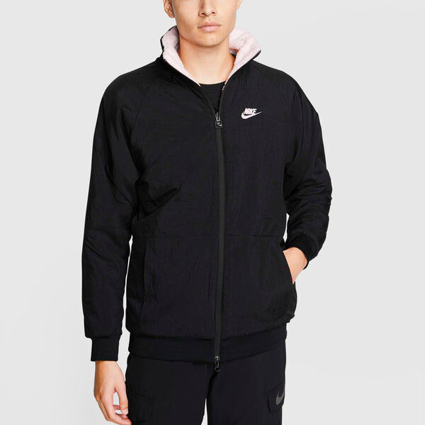 Куртка Nike Men's Sportswear VW SWSH FULL ZIP JKT Jacket PRISM PINK/BLACK Asia Sizing, розовый — фото 4