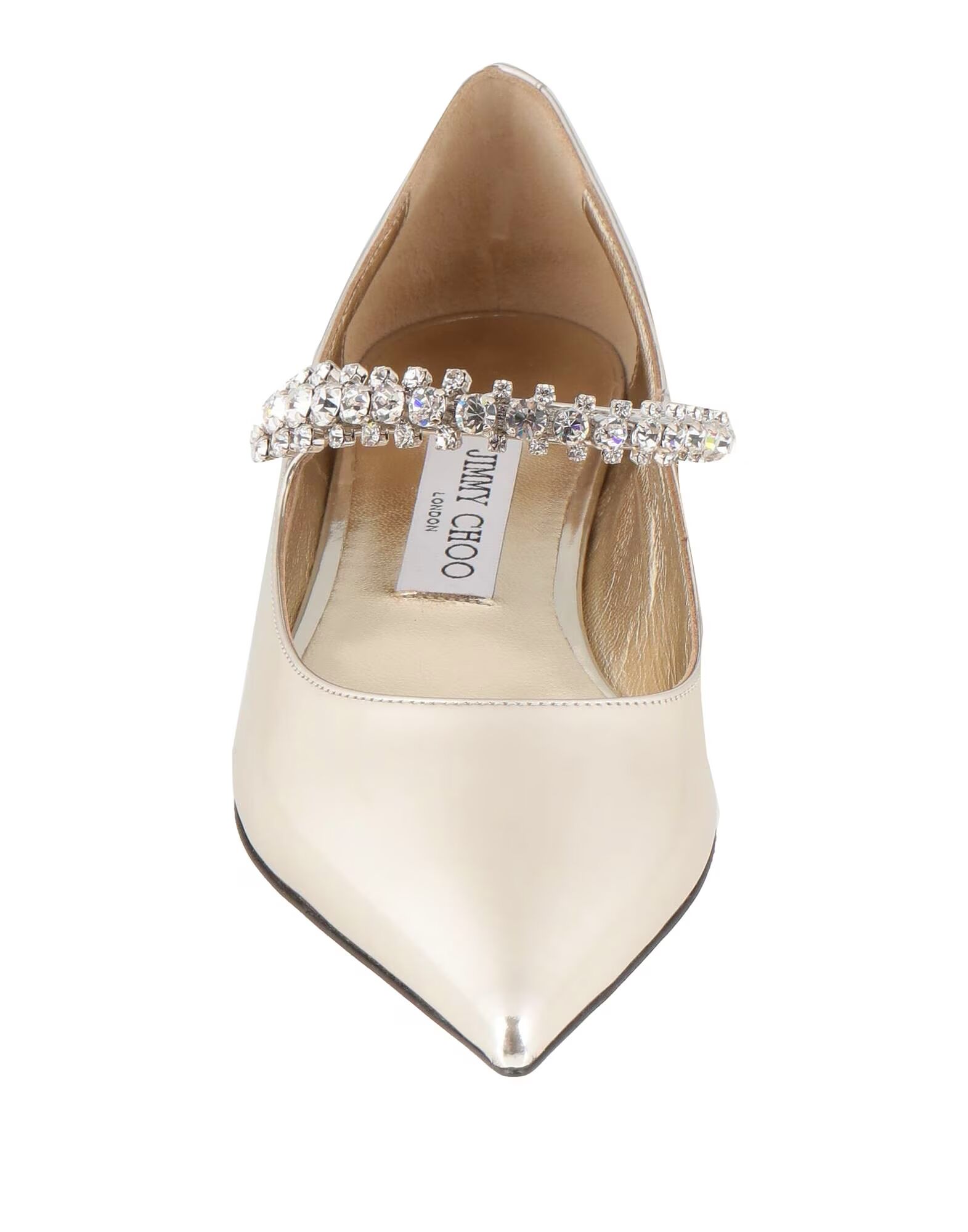Балетки Jimmy Choo, платиновый — фото 4