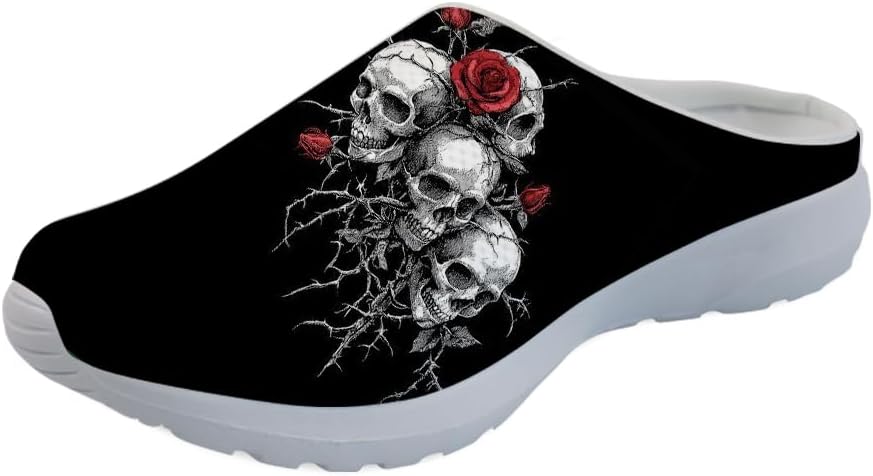 

Разноцветные садовые сабо Forchrinse с грибным рисунком для женщин и мужчин, легкие водные тапочки, домашние сандалии для кормления, с поддержкой свода стопы