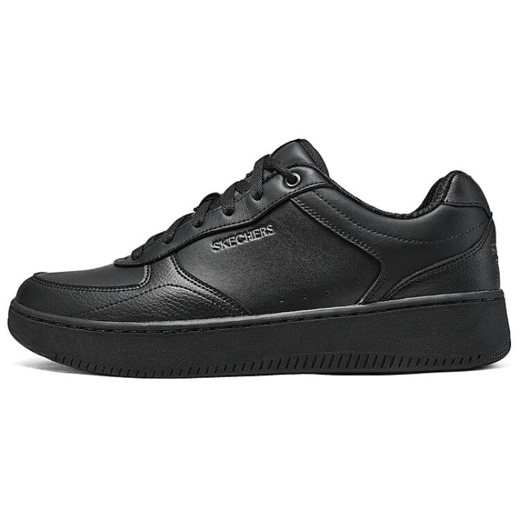 

Кроссовки Skechers Court Classics Skateboarding Shoes Men Low-top All Black, черный