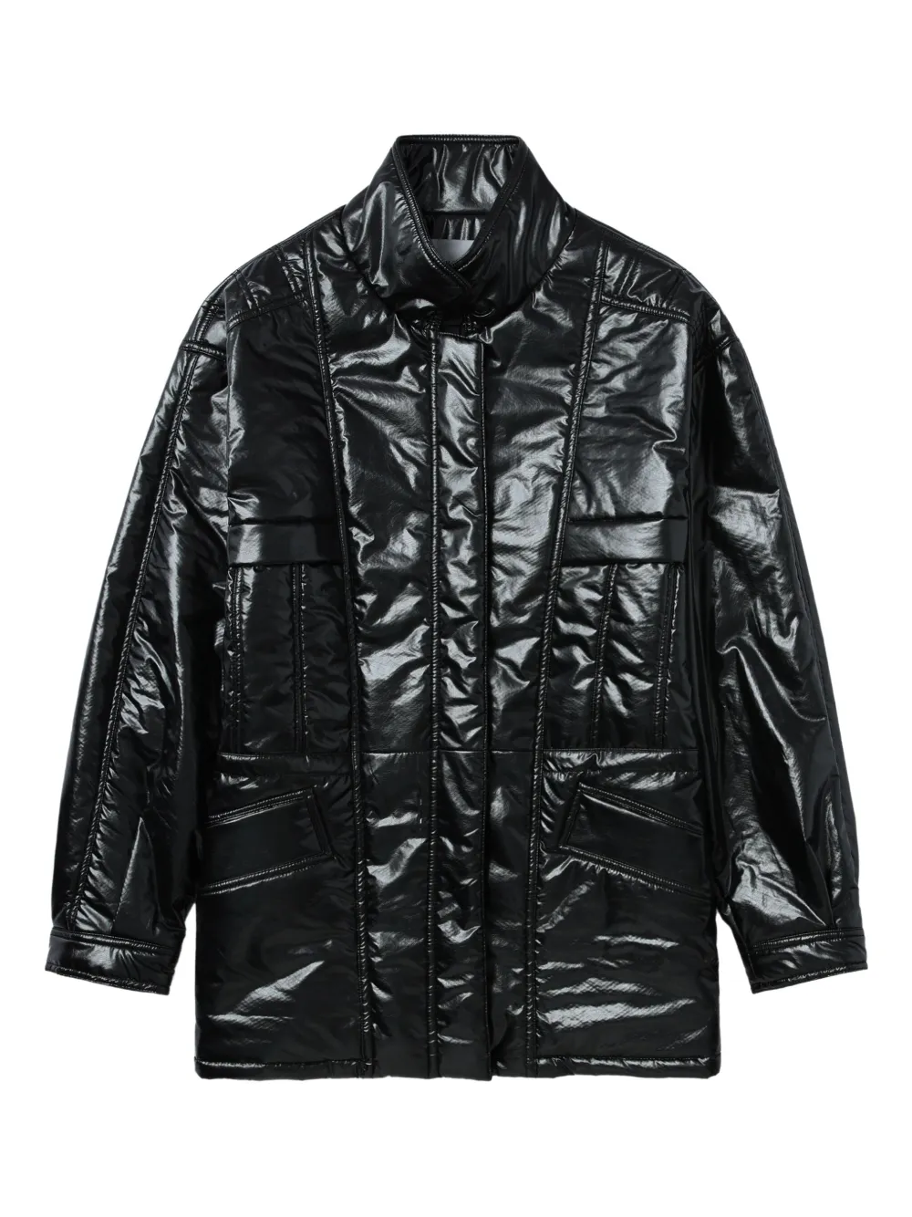 

Куртка из искусственной кожи Low Classic, черный
