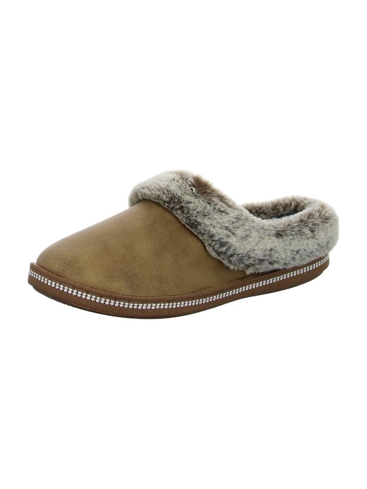 Тапочки Skechers, коричневый — фото 2