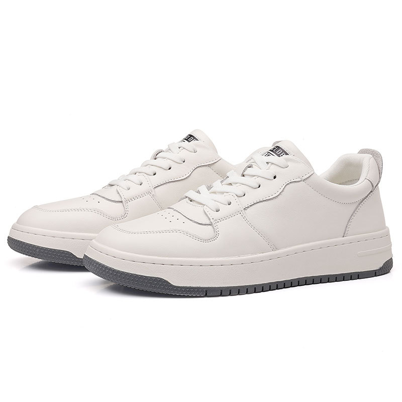 

HAPPY DINO Мужские белые низкие кроссовки для скейтбординга HD Cushioning, устойчивые к истиранию, легкие