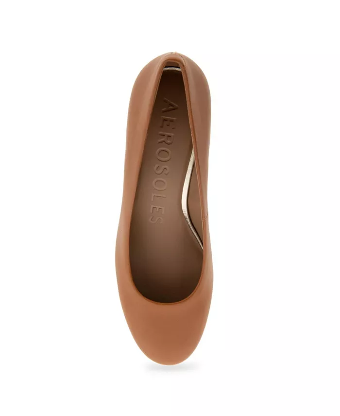 Туфли Ebel Dress на среднем каблуке Aerosoles, коричневый/бежевый — фото 4