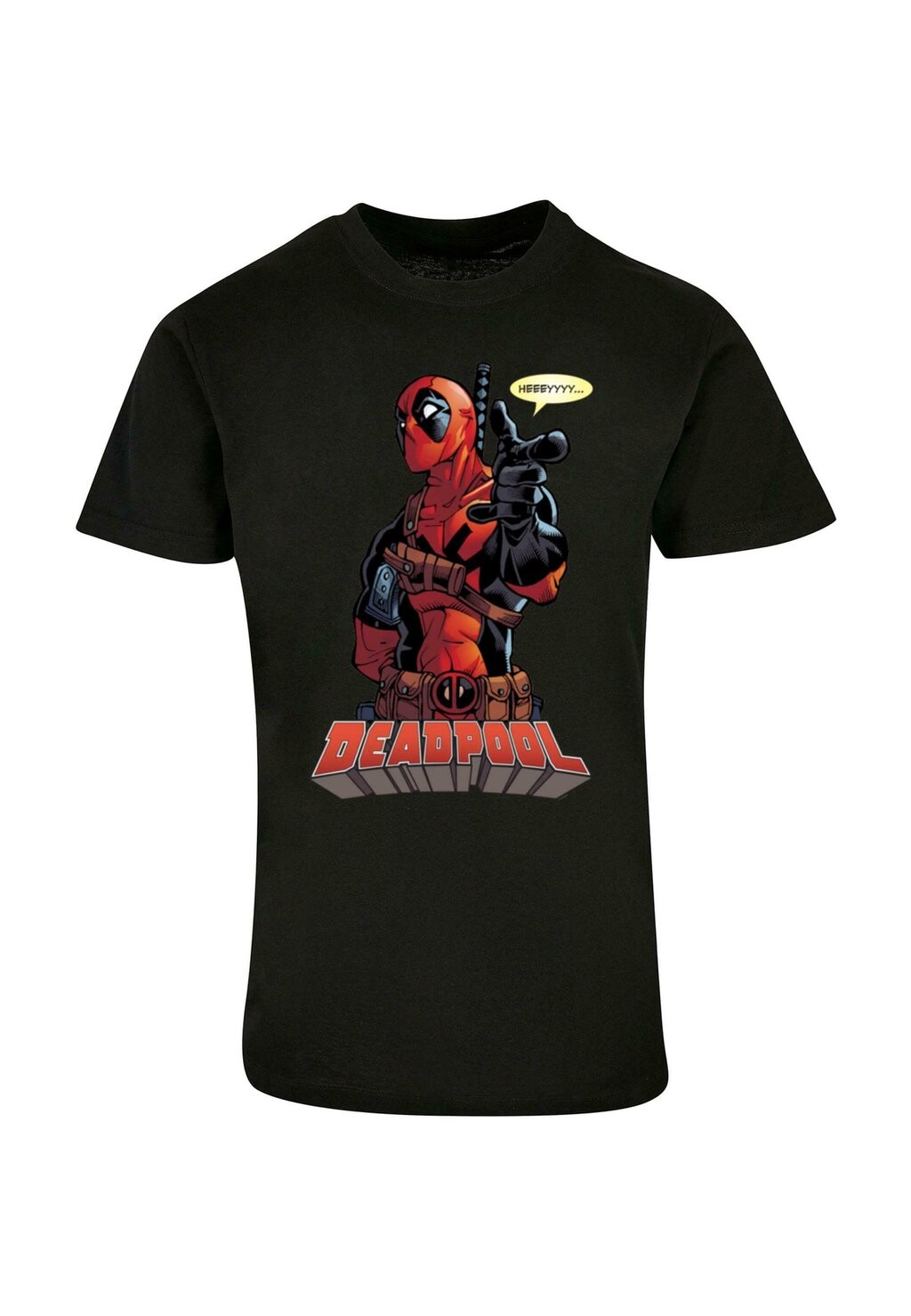

Футболка с принтом DEADPOOL HEY YOU ABSOLUTE CULT, черный