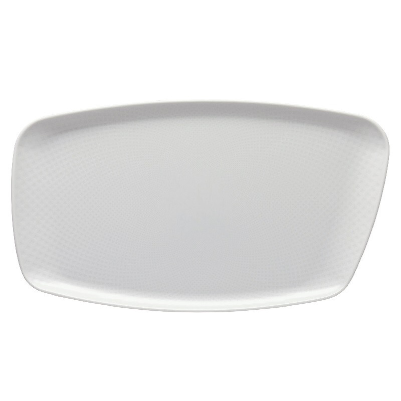 

Junto White - Фарфоровая тарелка 36x21 см Rosenthal, белый