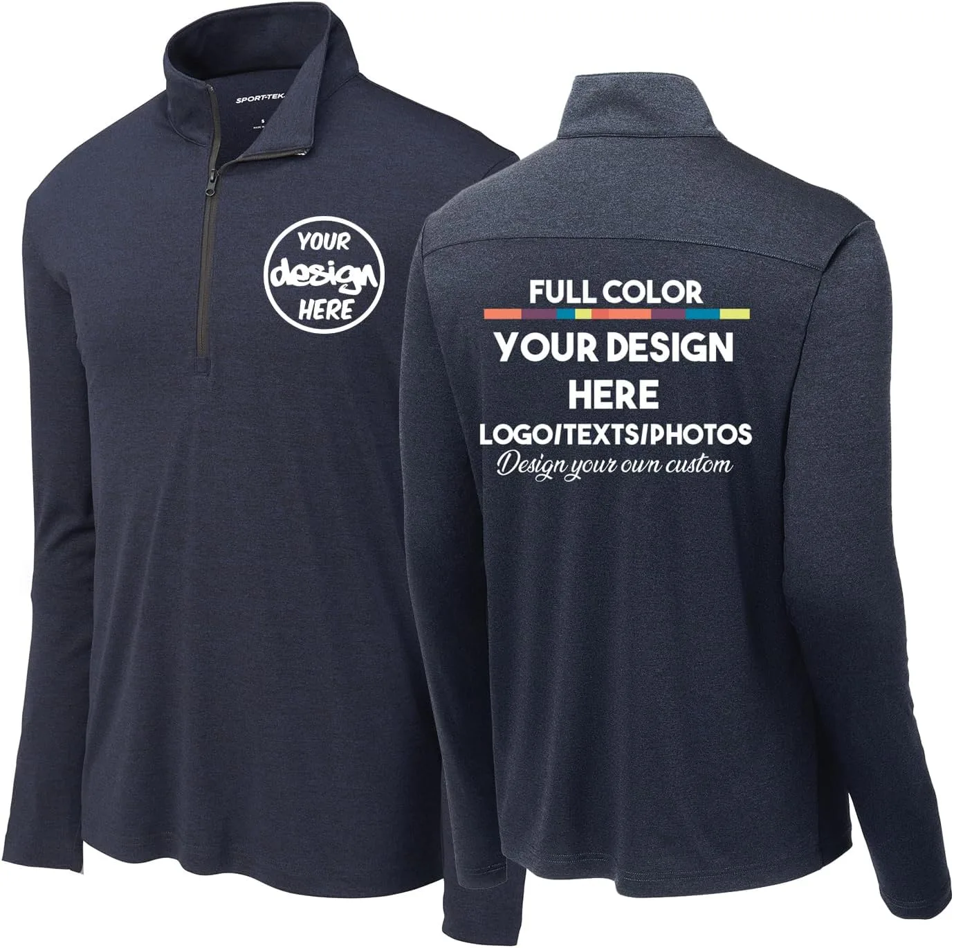 

INK STITCH мужская толстовка St469 с кастомной печатью спереди и сзади