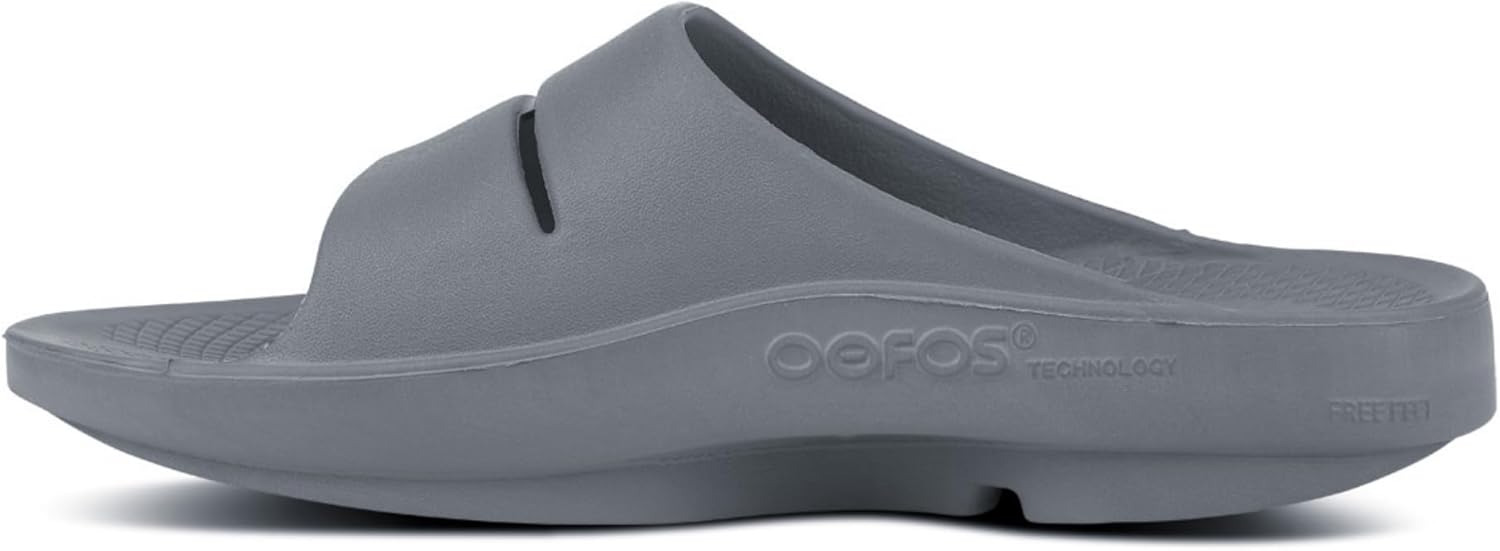 OOFOS OOahh Восстанавливающие сандалии - для женщин и мужчин, Slate — фото 3