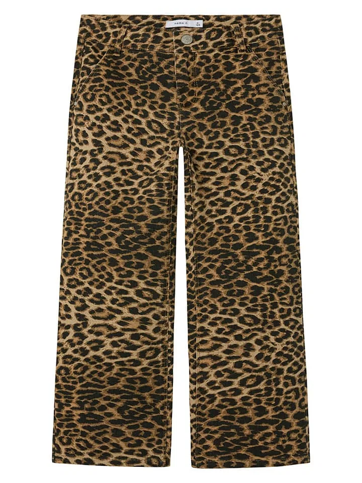 Джинсы Regular fit, Name it, светло-коричневый/черный — фото 2