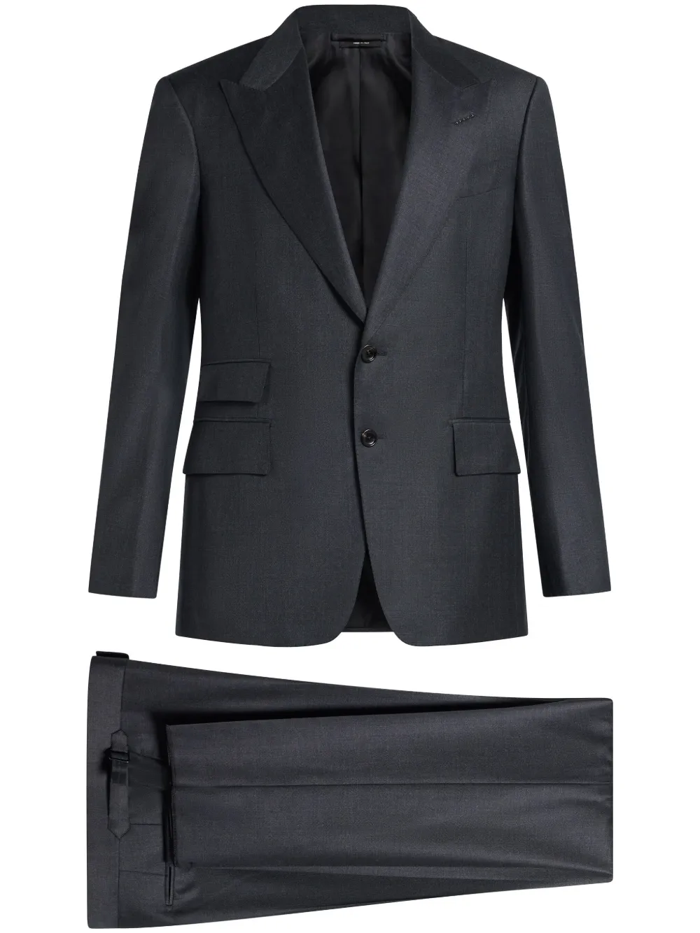 

Костюм с однобортным пиджаком TOM FORD, серый