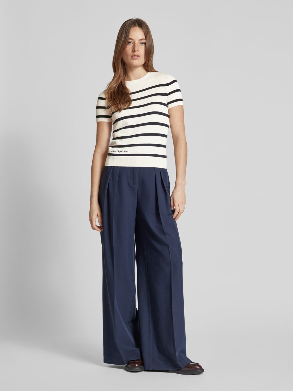 

Трикотажная футболка с этикеткой, модель 'EYELAH' Lauren Ralph Lauren, бежевый