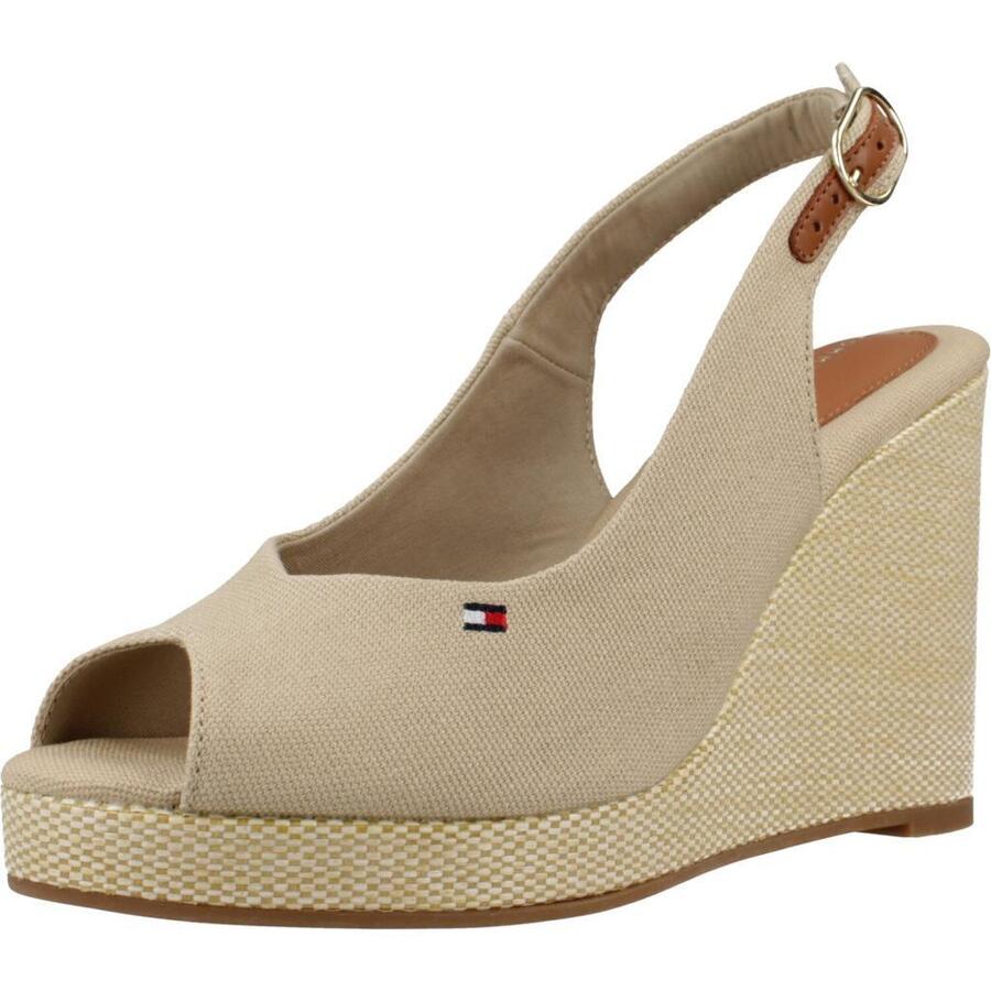 Сандалии Tommy Hilfiger модель Fw0fw08597 цвет бежевый