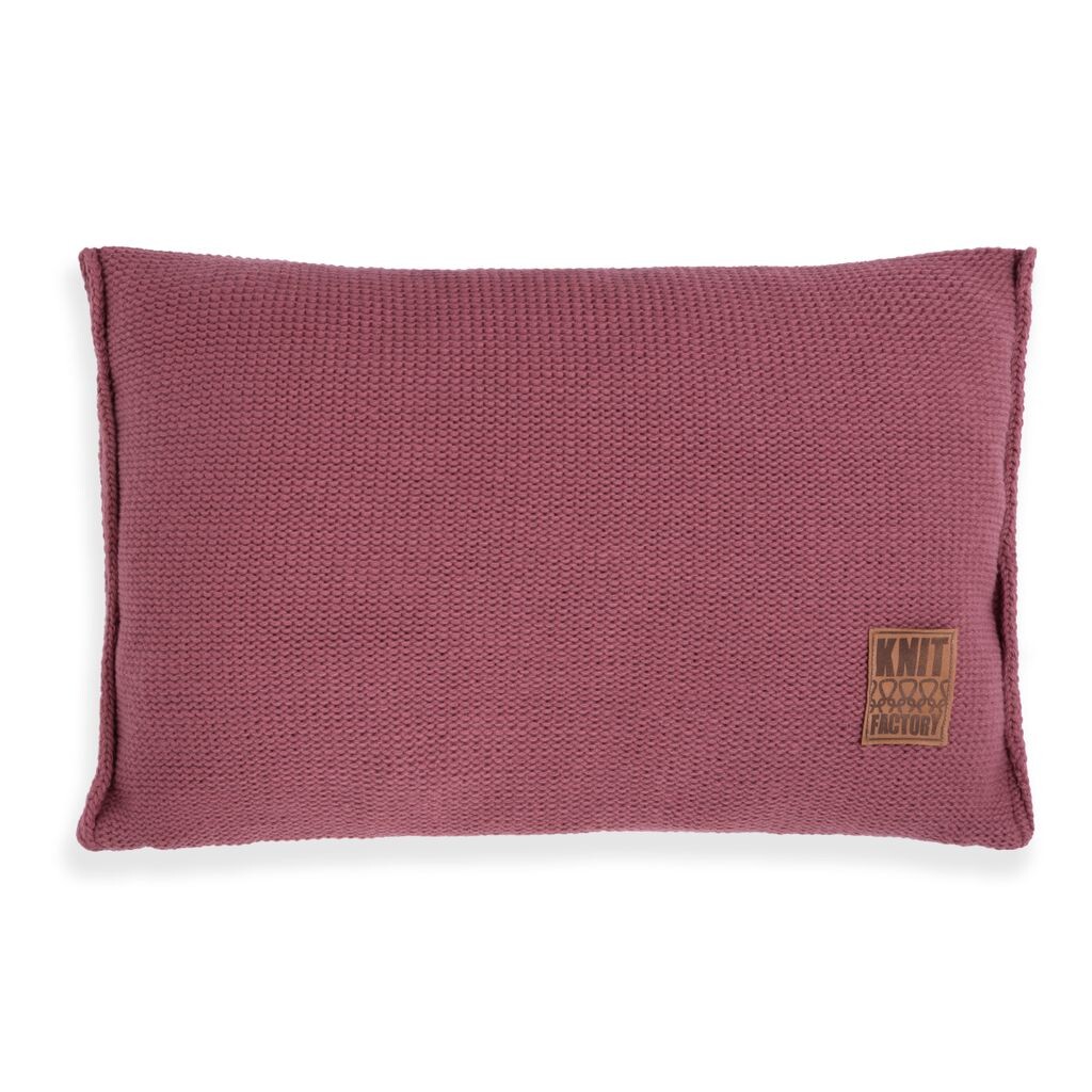 

Подушка Knit Factory Uni - Каменно-красный - 60x40 см