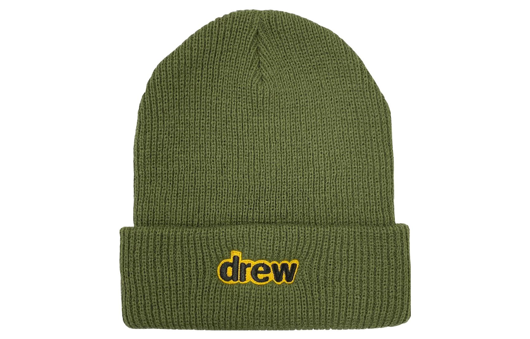 

Акриловая шапка унисекс Drew House, зелёная