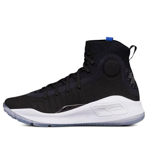 

Кроссовки curry 4 4 'black white' Under Armour, черный