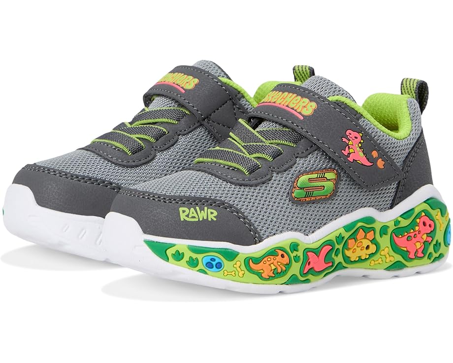 

Кроссовки SKECHERS KIDS Play Scene 407312N, цвет Charcoal/Lime