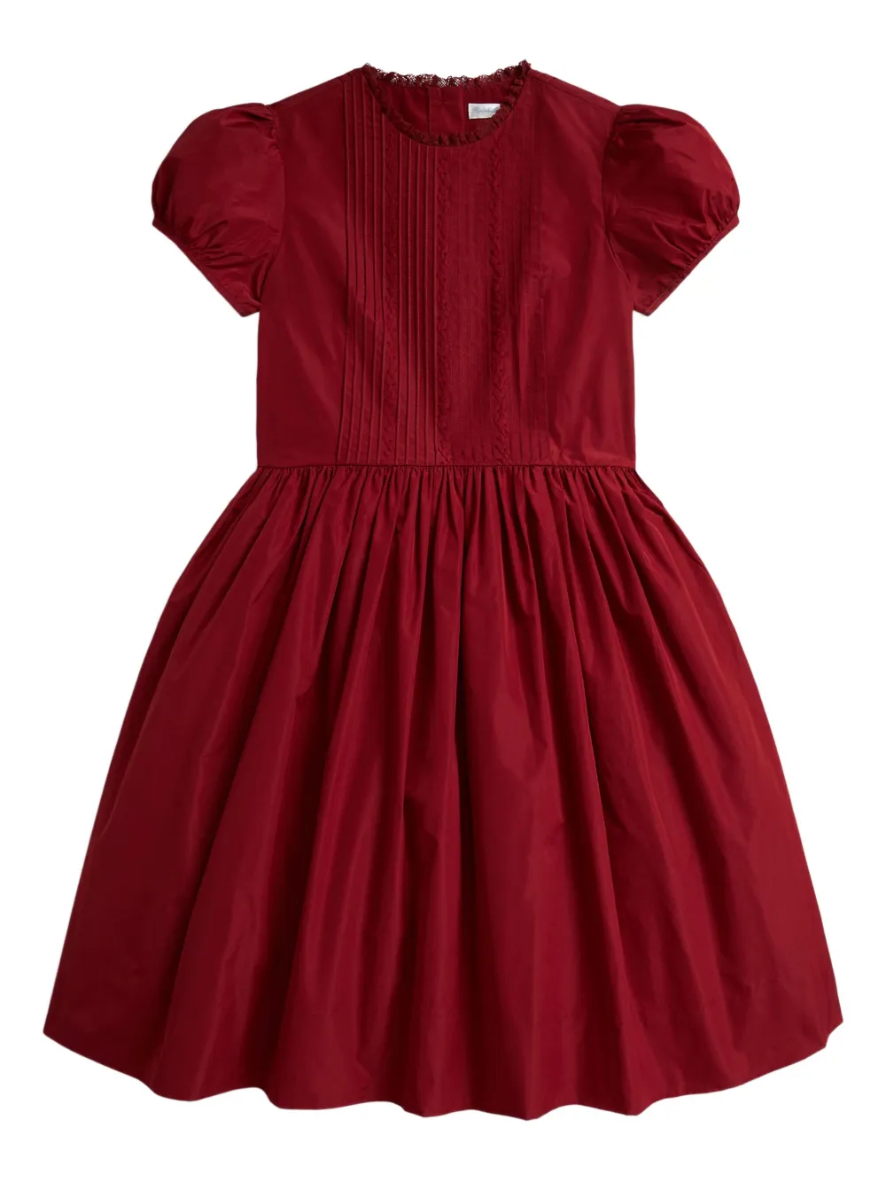 

Платье A-силуэта со складками Polo Ralph Lauren Kids, красный