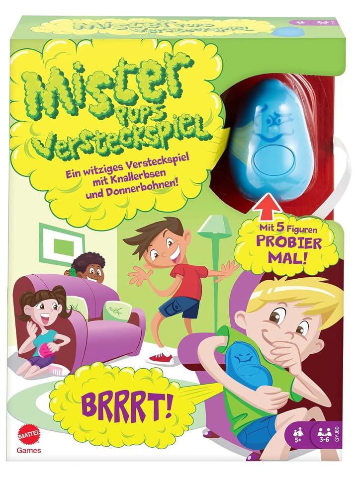 

Mattel Прятки - Мистер Пердящий в разноцветном исполнении