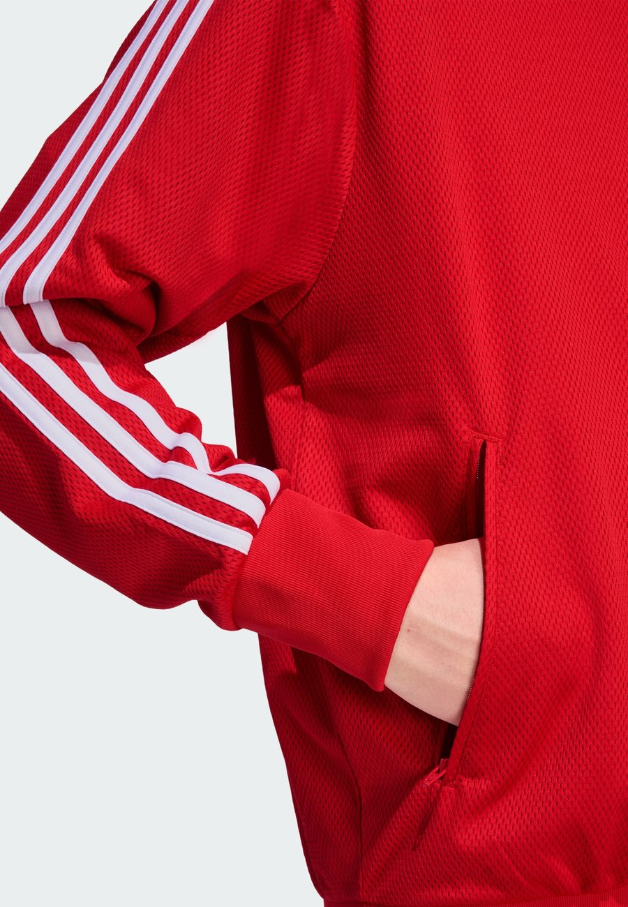 Толстовка Adidas Originals FIREBIRD , Better Scarlet/Red — фото 4