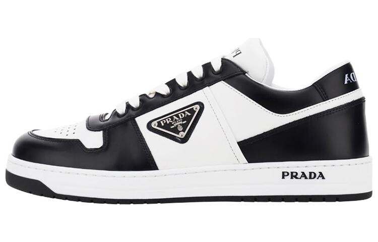 

Кроссовки Prada Downtown Skateboarding, белый/черный