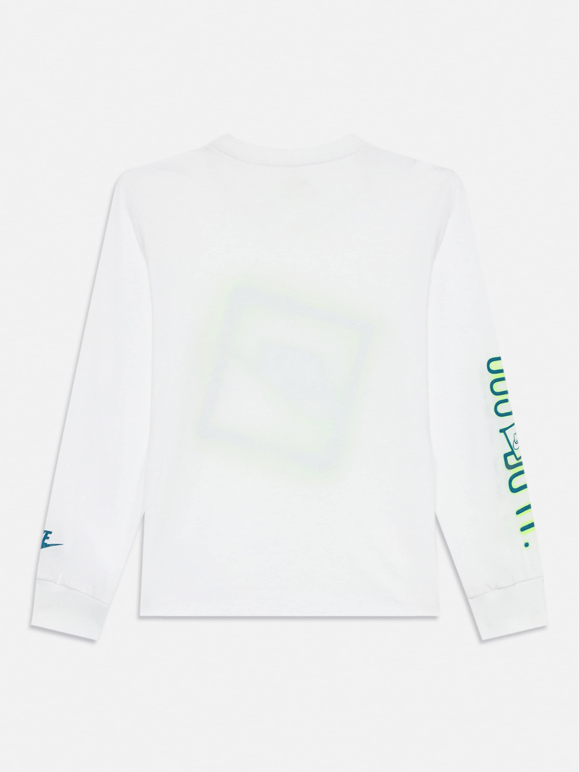 Nike Sportswear Лонгслив 'NEON BOX FUTURA' в белом цвете — фото 2