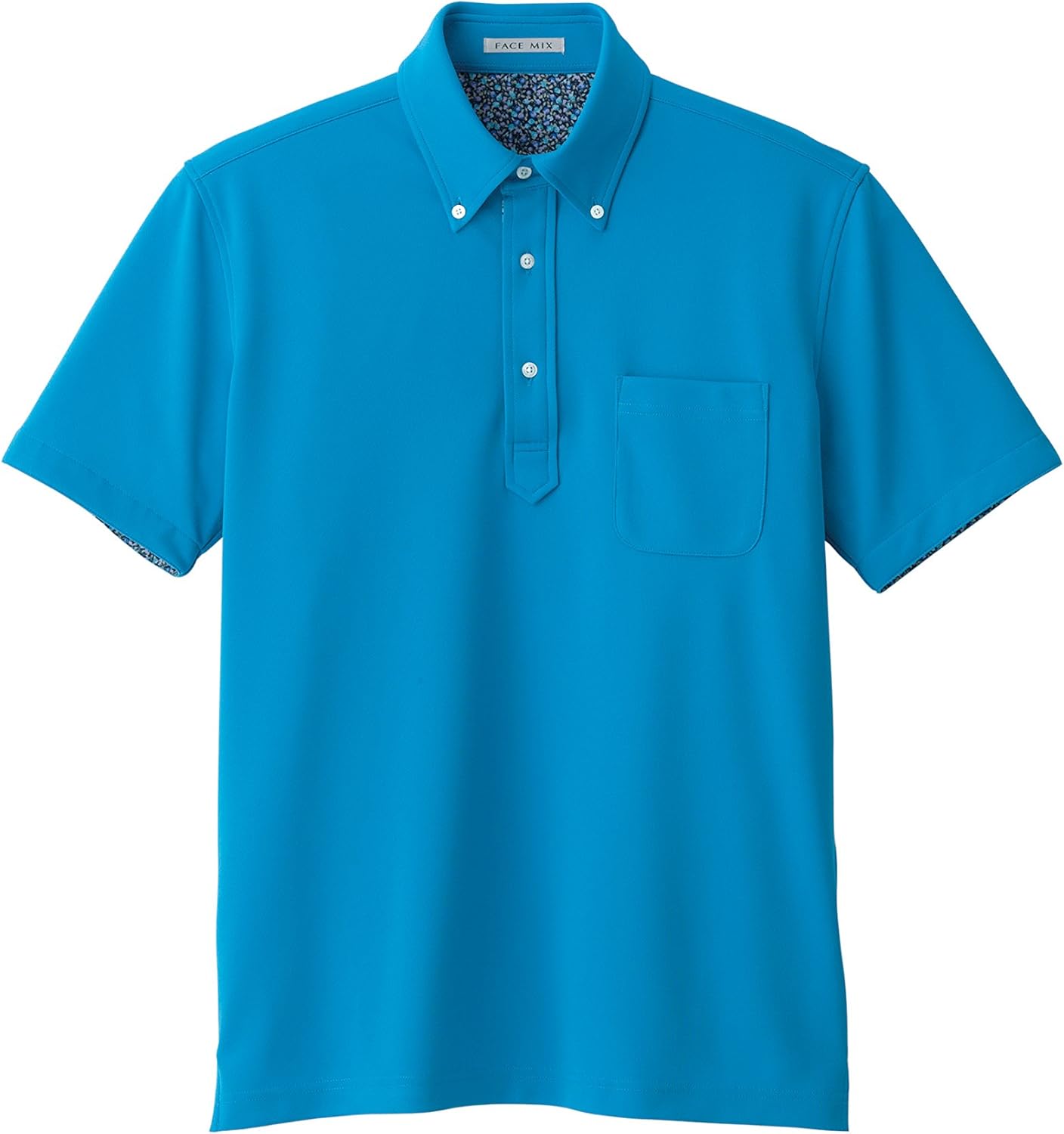 

Мужская рубашка-поло Face Mix FB5024M Facemix, бирюзовый