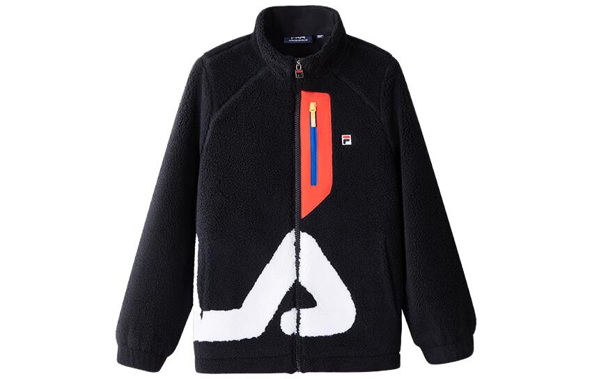 

Детская бархатная куртка FILA, цвет Navy