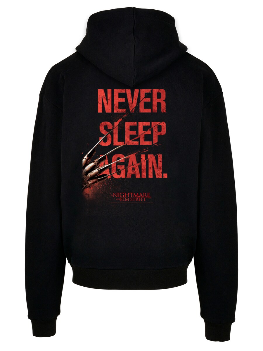 

Толстовка F4NT4STIC Nightmare on Elm Street Never Sleep Again, черный