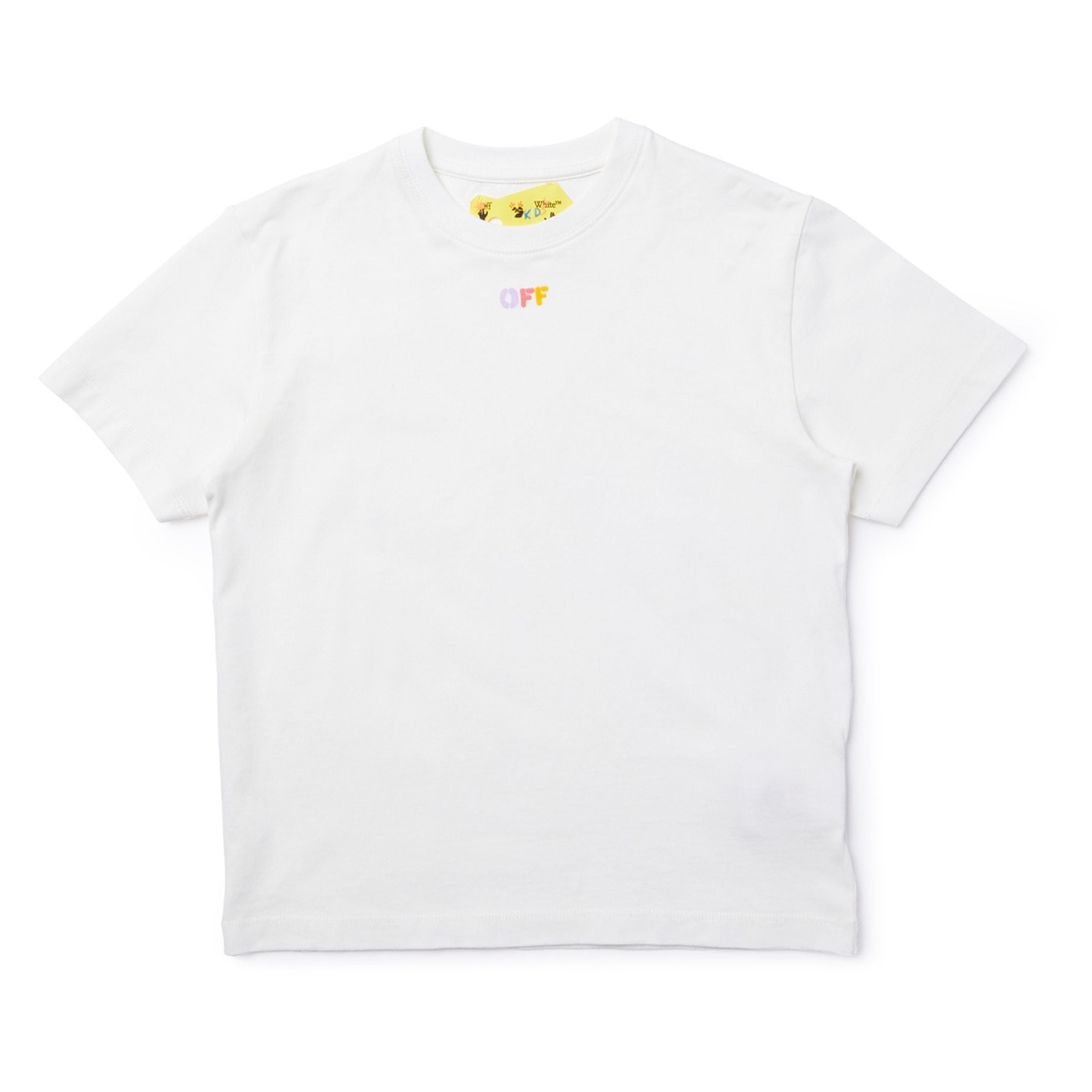 

Футболка с изображением белой стрелы и радуги Off-White