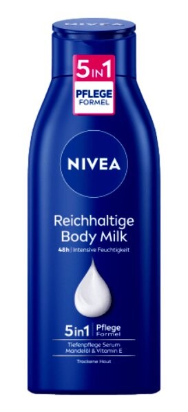 

Nivea, Body Milk, Молочко для тела, миндаль, 400 мл