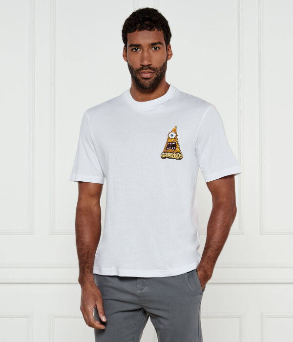 

Футболка Hugo Blue Nizzerio Regular Fit, белый