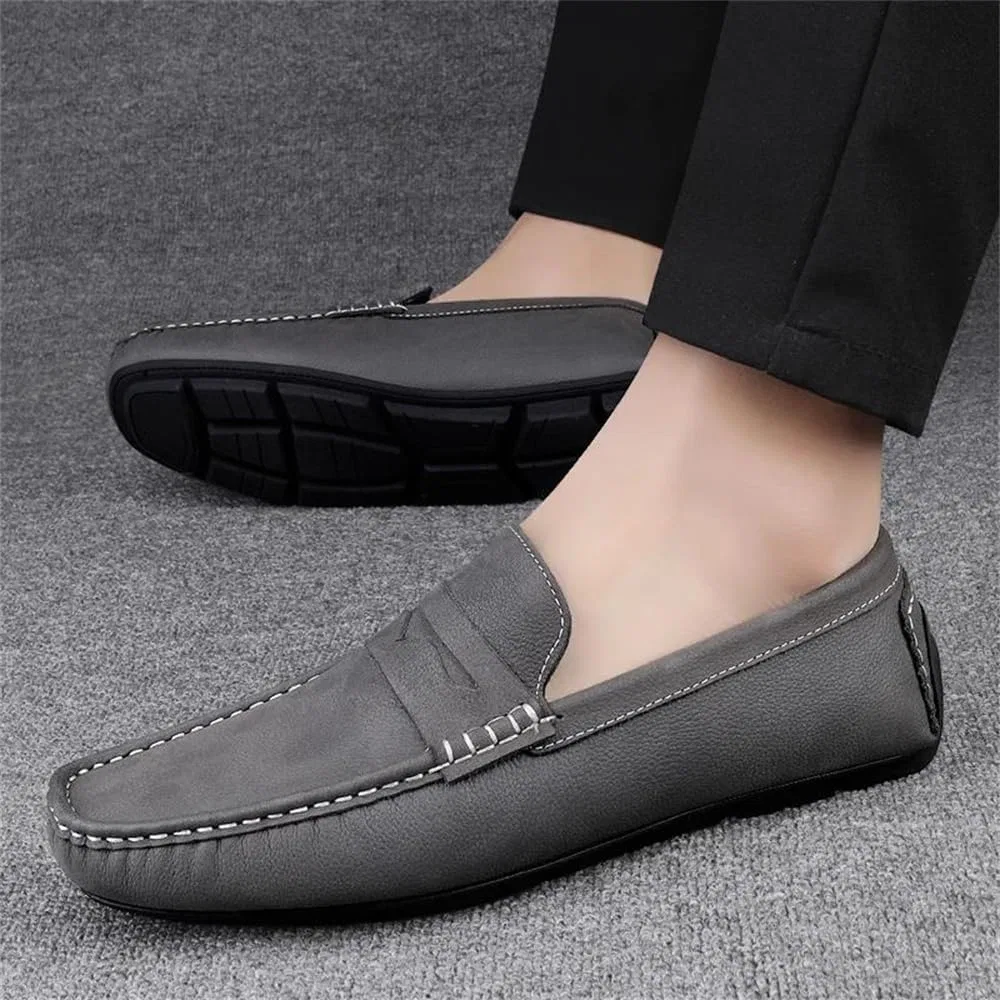 Лоферы мужские кожаные Adhdyuud Penny Loafers, New5 — фото 2