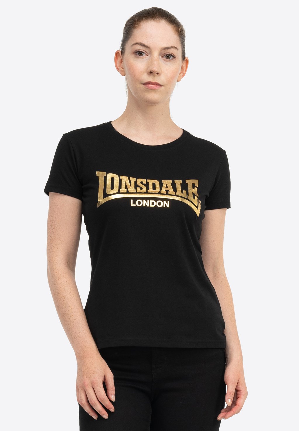 

Рубашка с принтом CARTMEL Lonsdale, черный