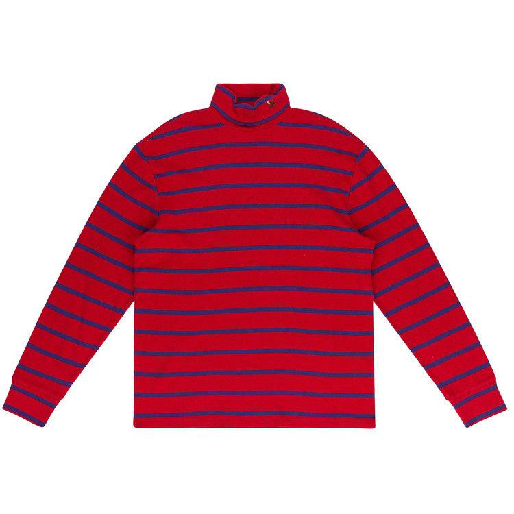 

Топ Aimé Leon Dore Crest Turtleneck, Red Violet Purple