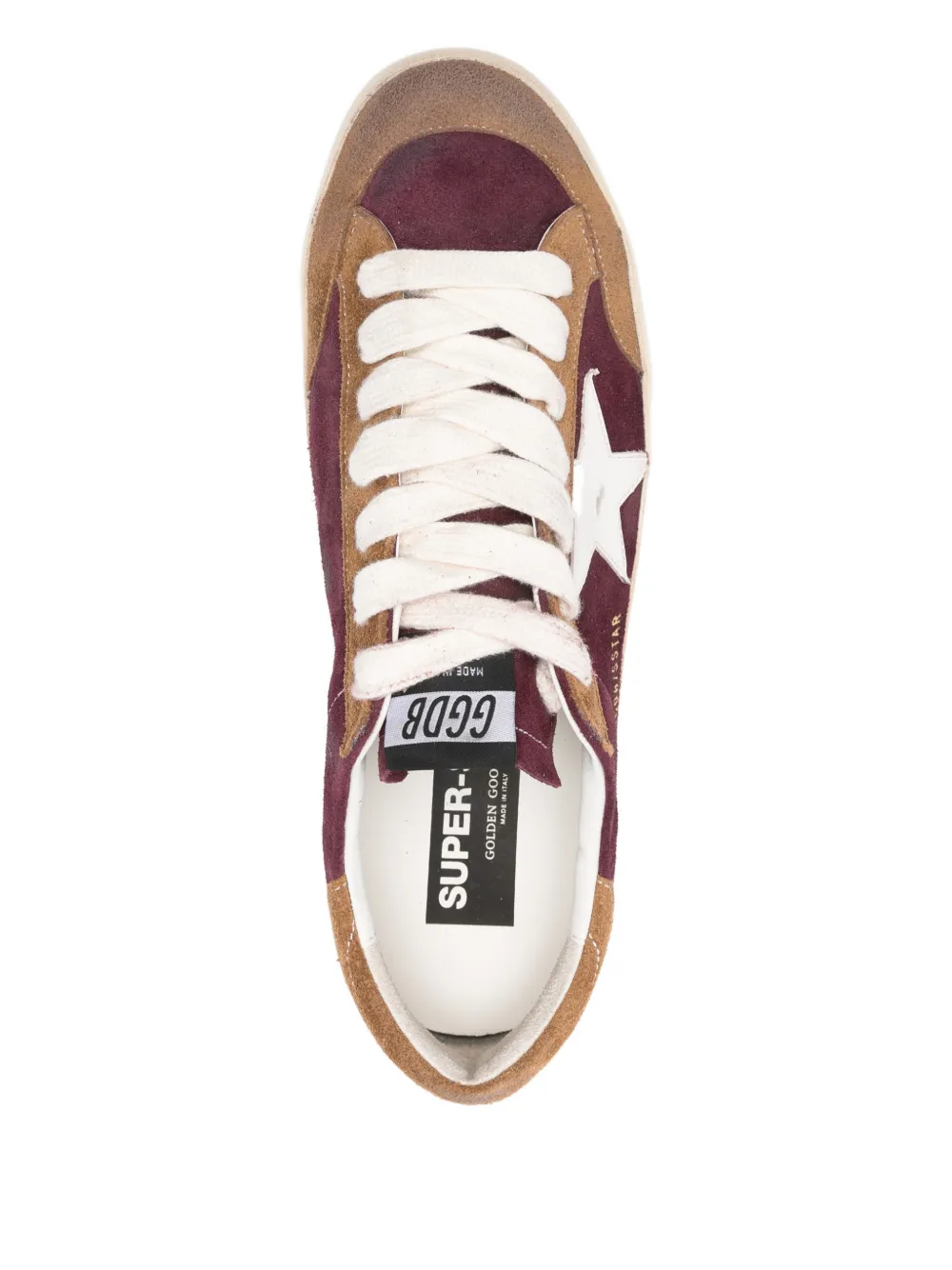 Кроссовки Super Star Penstar Classic Golden Goose, красный — фото 4