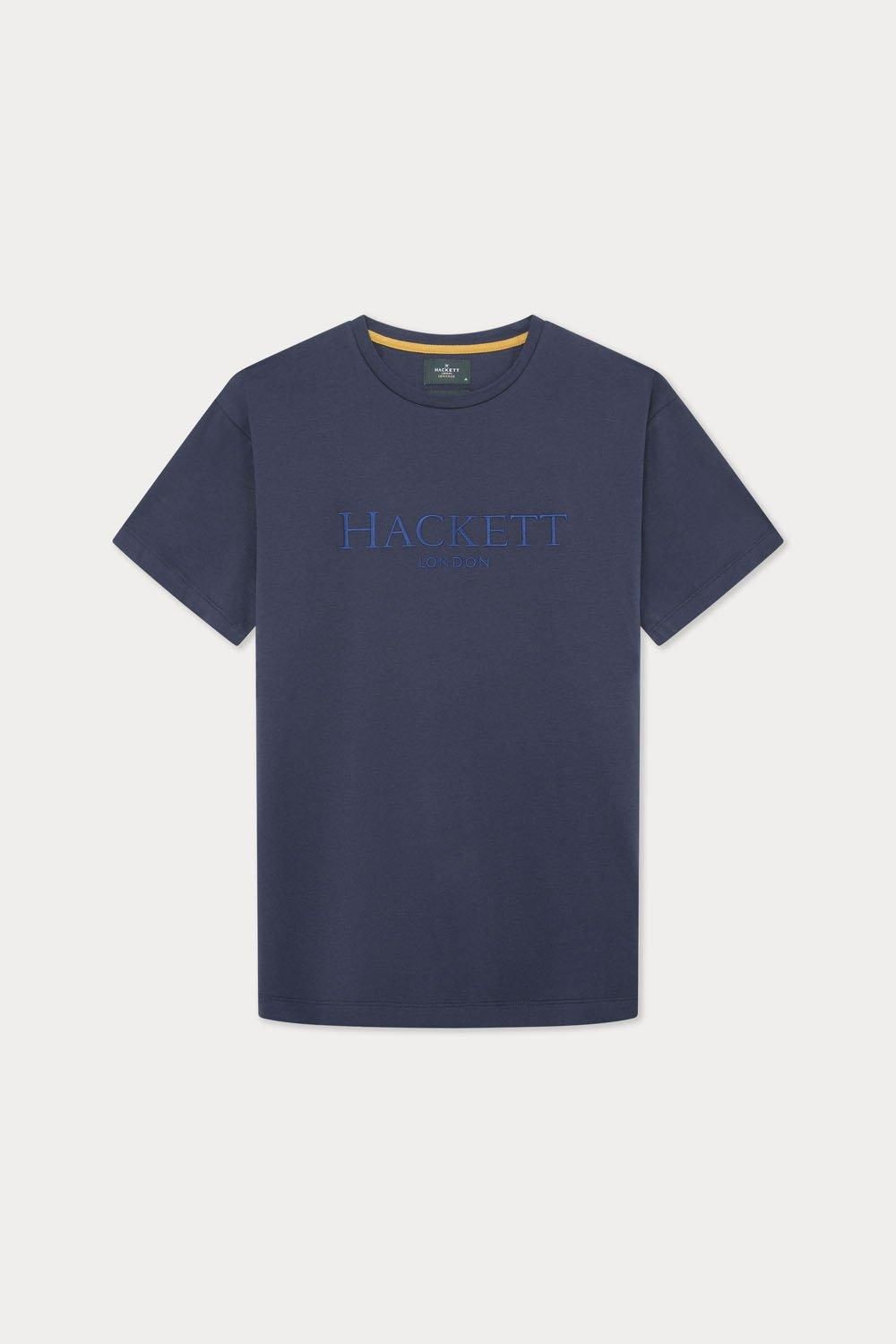 

Футболка классическая Hackett Heritage Classic, темно-синий
