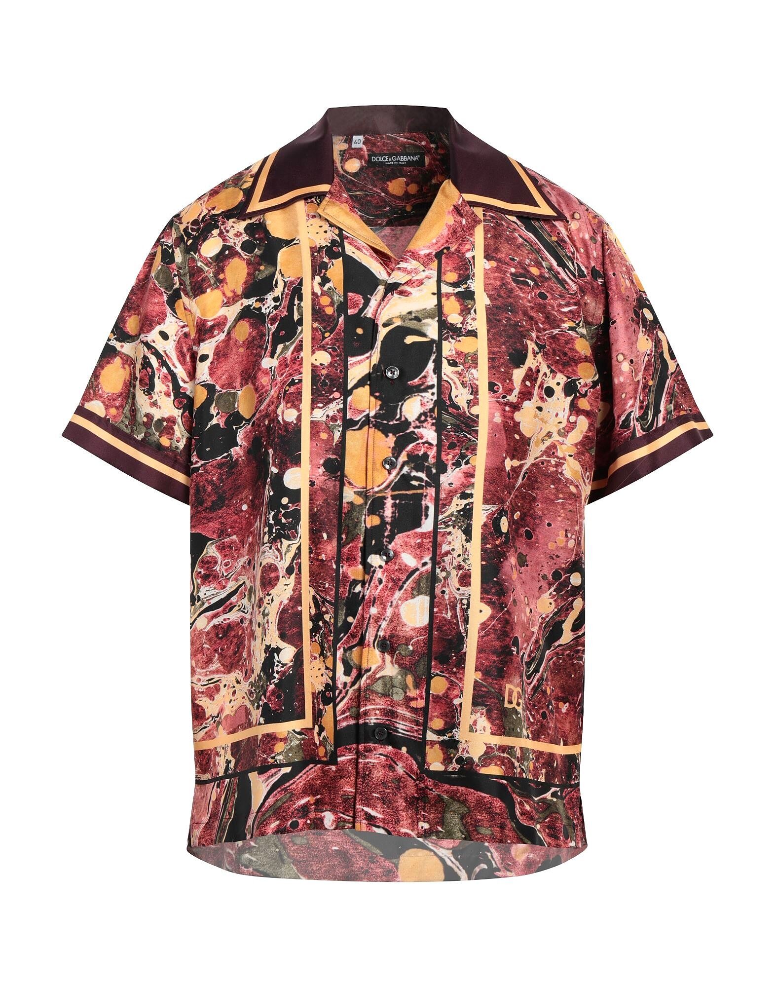 

Рубашка Dolce&Gabbana, бордовый