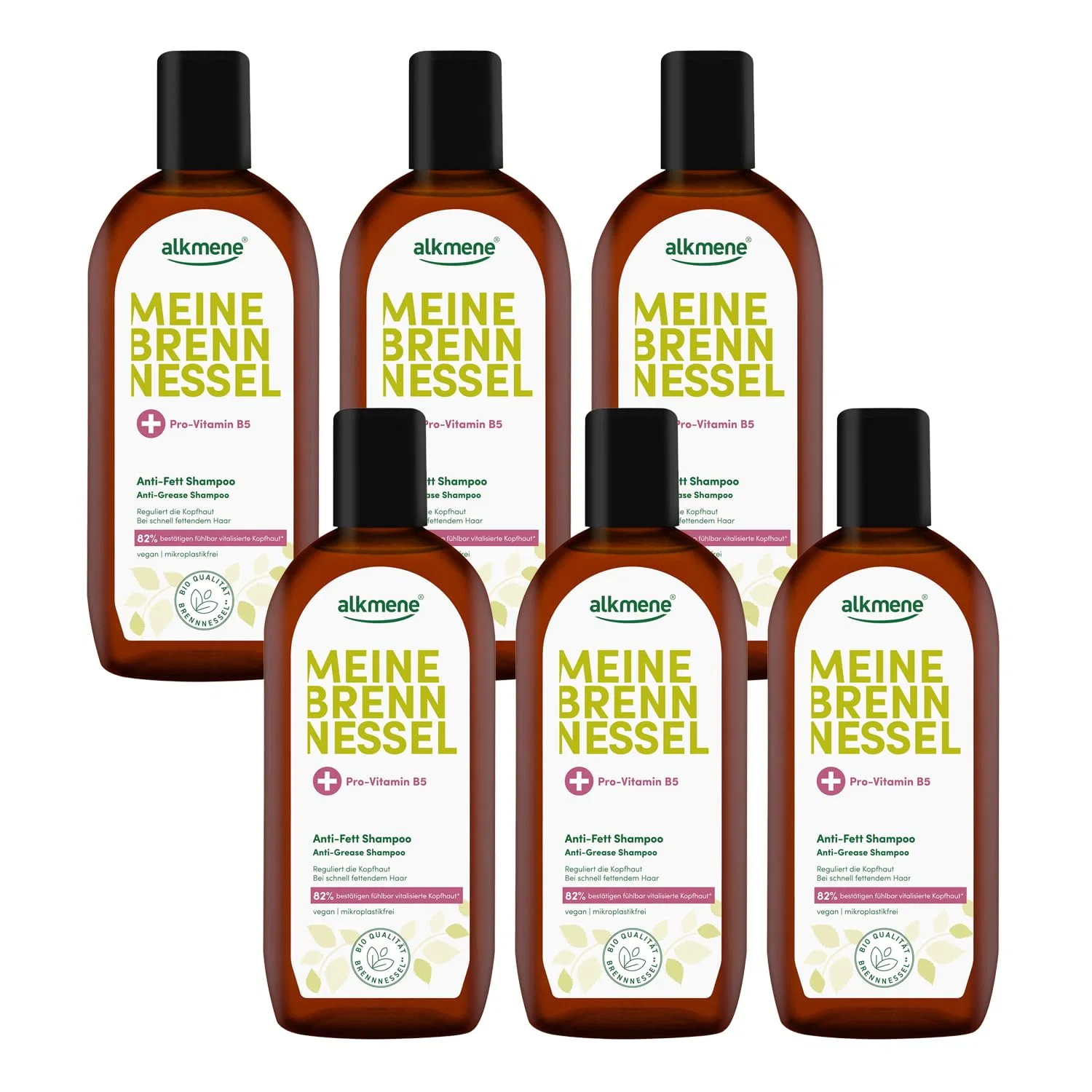 Шампунь alkmene против жирных волос с крапивой, 250 мл (.) Alkmene, 250 Ml (Pack Of 6)