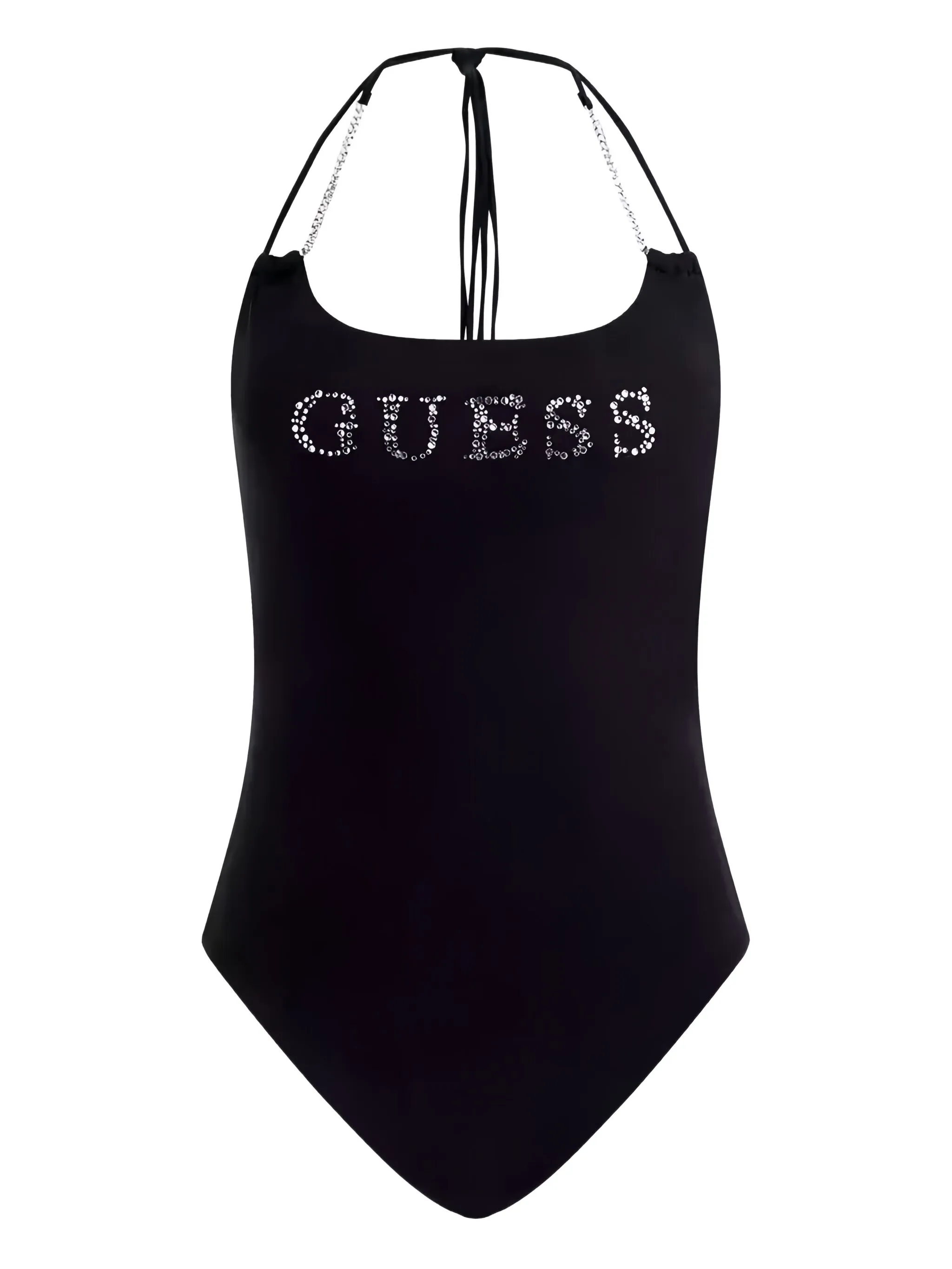 

Купальник со стразами Guess Usa, черный