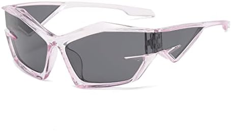 

Винтажные солнцезащитные очки для женщин, прямоугольные очки в стиле панк, мужские солнцезащитные очки в стиле стимпанк, женские очки с защитой от УФ-излучения UV400 MTZJH, Purple