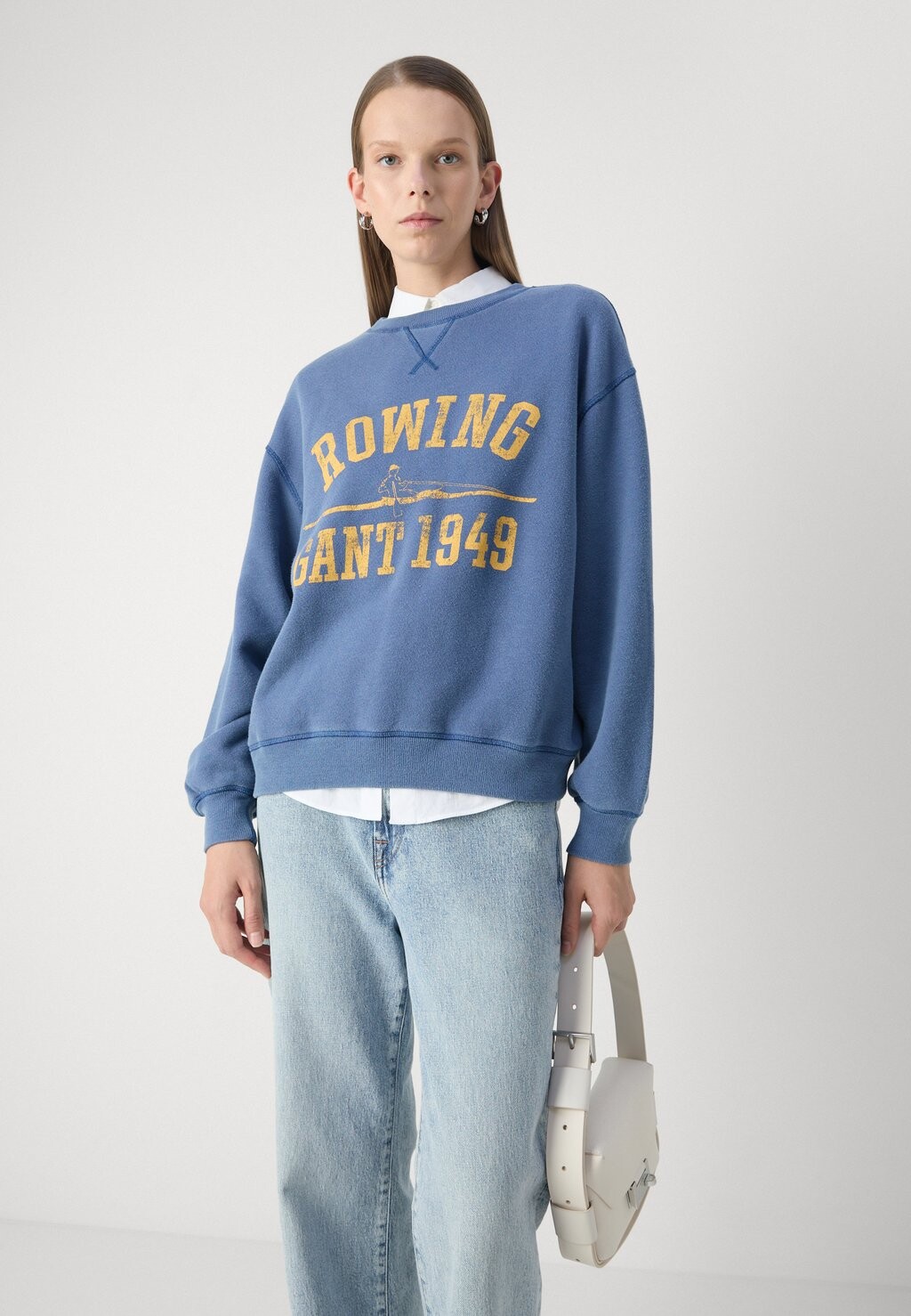 

Толстовка GRAPHIC C-NECK GANT, синий
