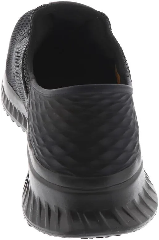 Мужские лоферы Skechers Tilido Fletchit с механизмом без рук и с защищенным носком, черный — фото 2