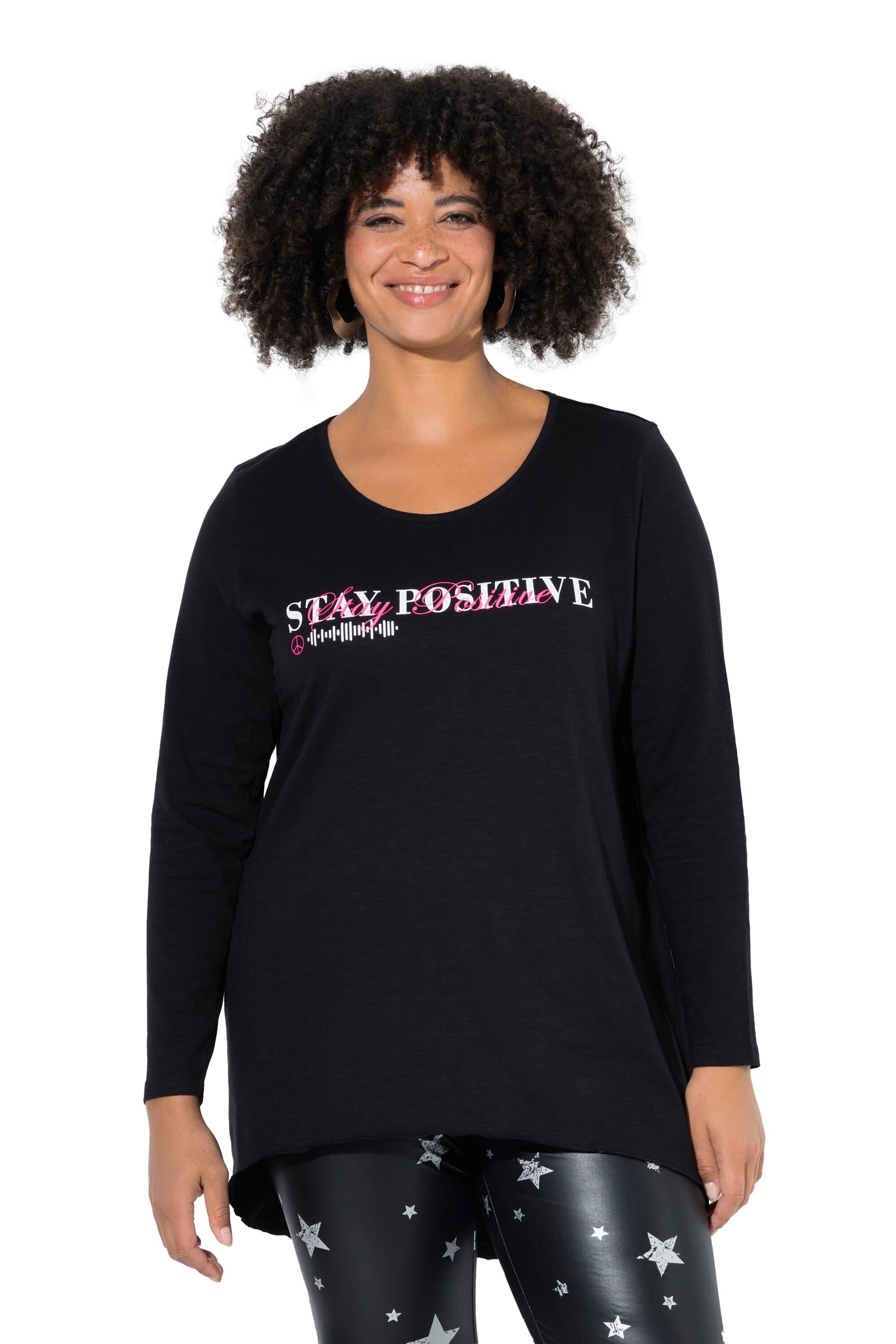 

Angel of Style Лонгслив в черном цвете