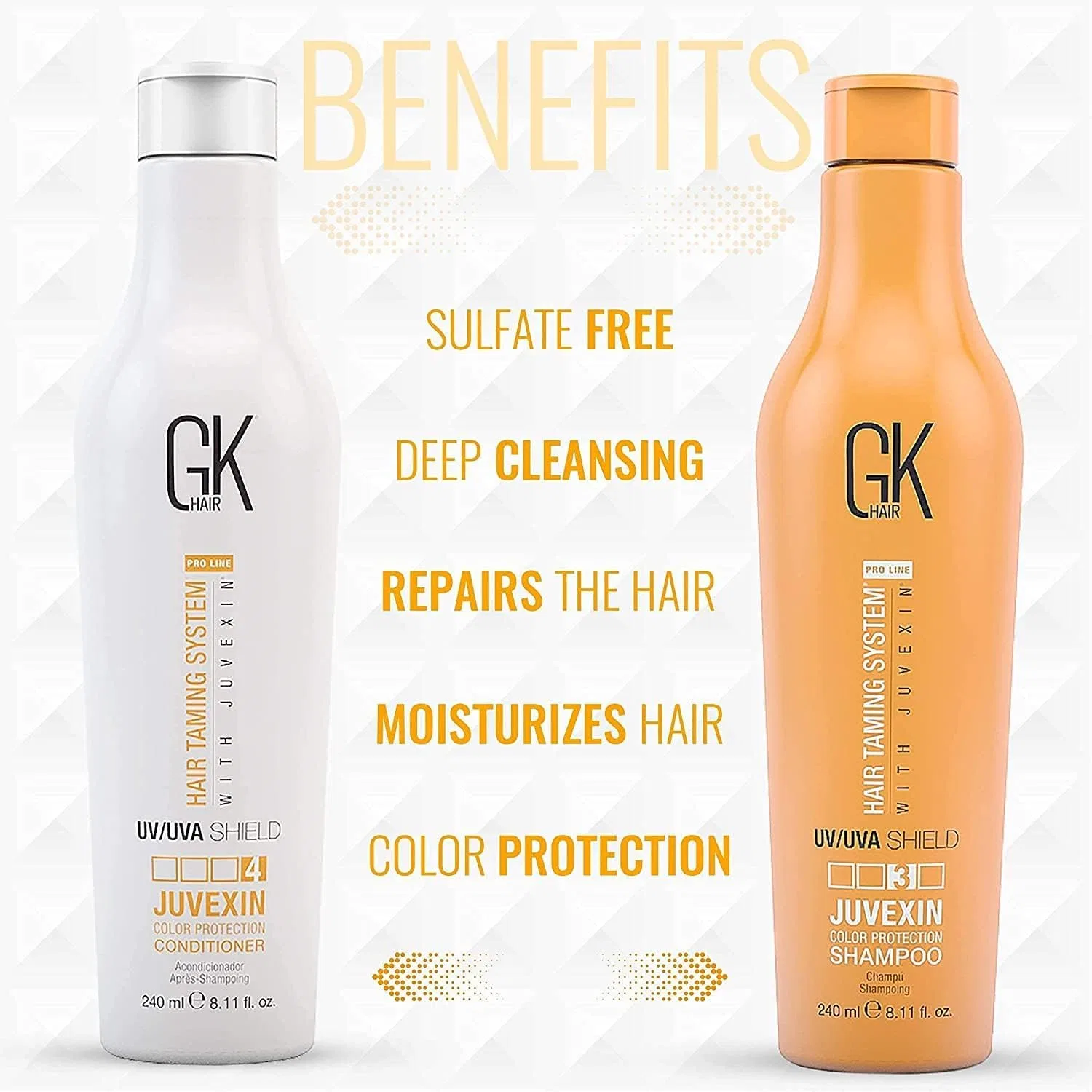 Набор шампуня и кондиционера «Coloured Shield» от GK HAIR Global Keratin Gk Hair — фото 3