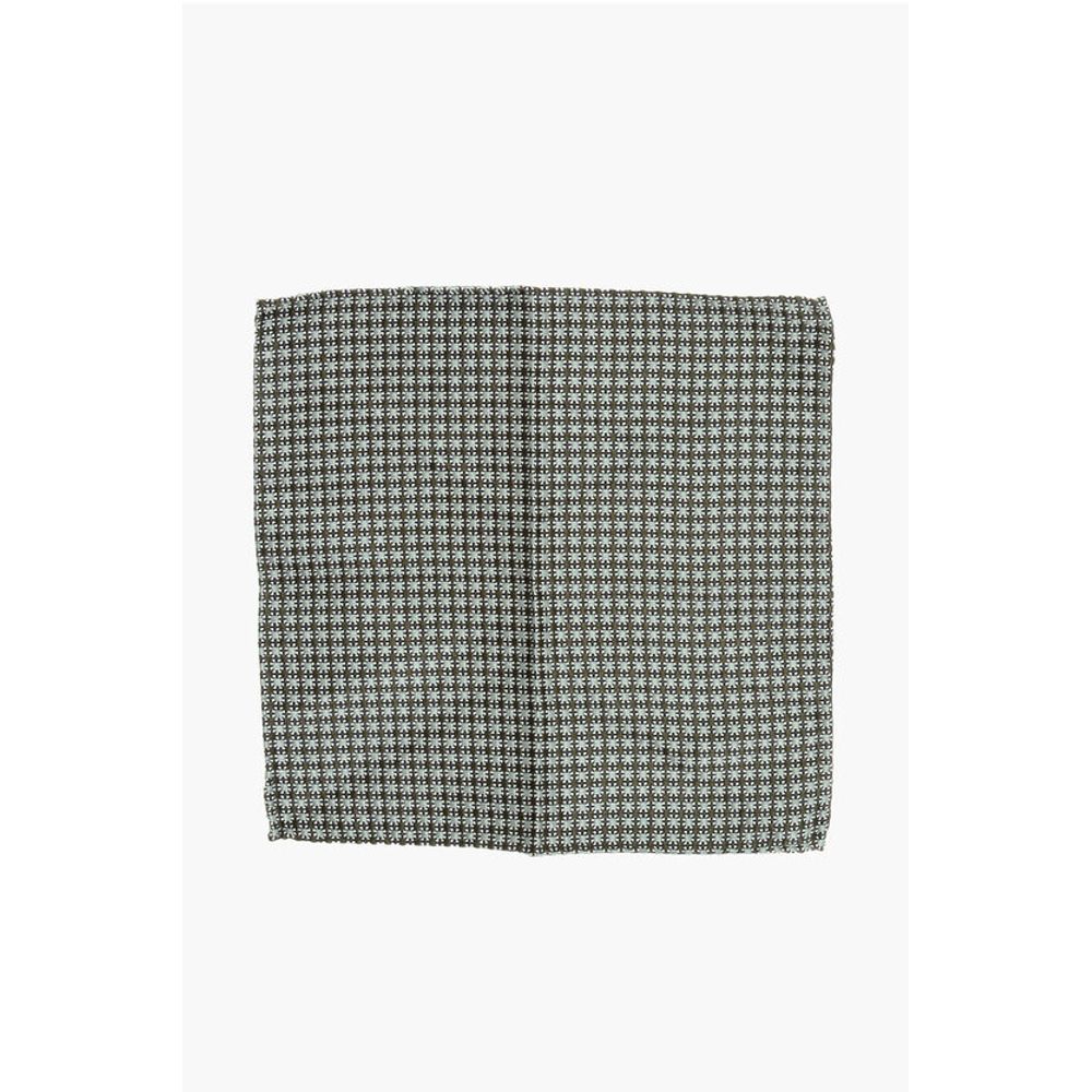 

Шелковый нагрудный платок с узором Dsquared2, зеленый