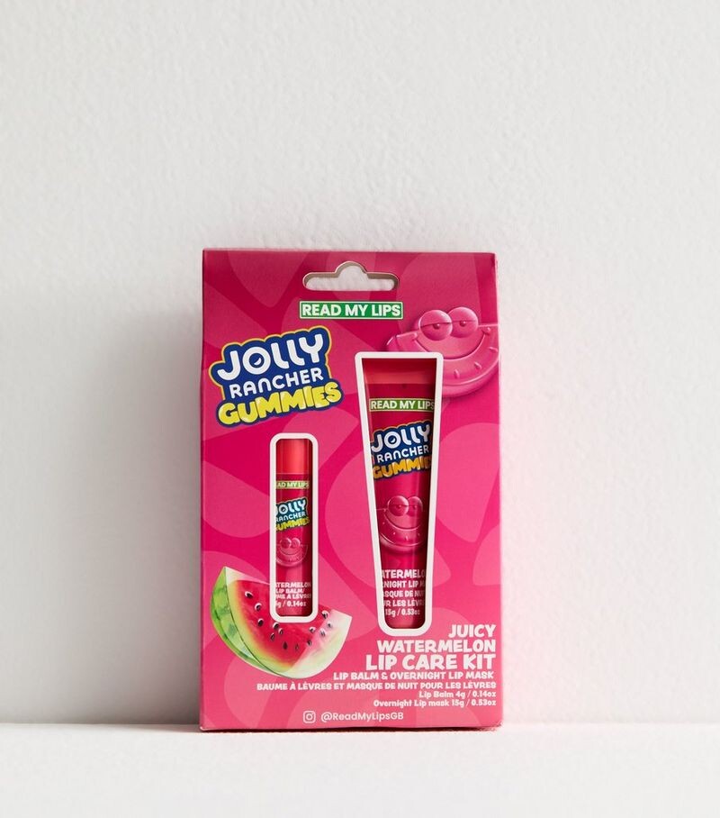 

Розовый подарочный набор для ухода за губами Jolly Rancher New Look, розовый
