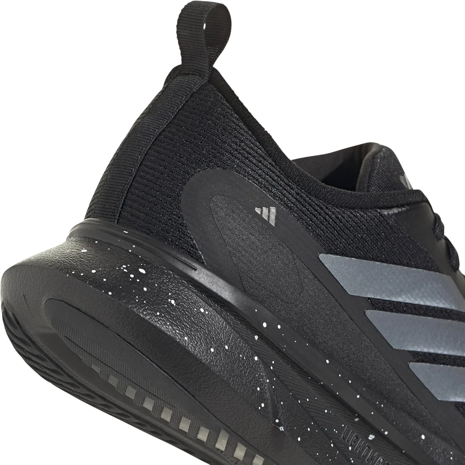 Мужские кроссовки для бега Adidas Duramo SL 2, черный/металлик/белый — фото 3