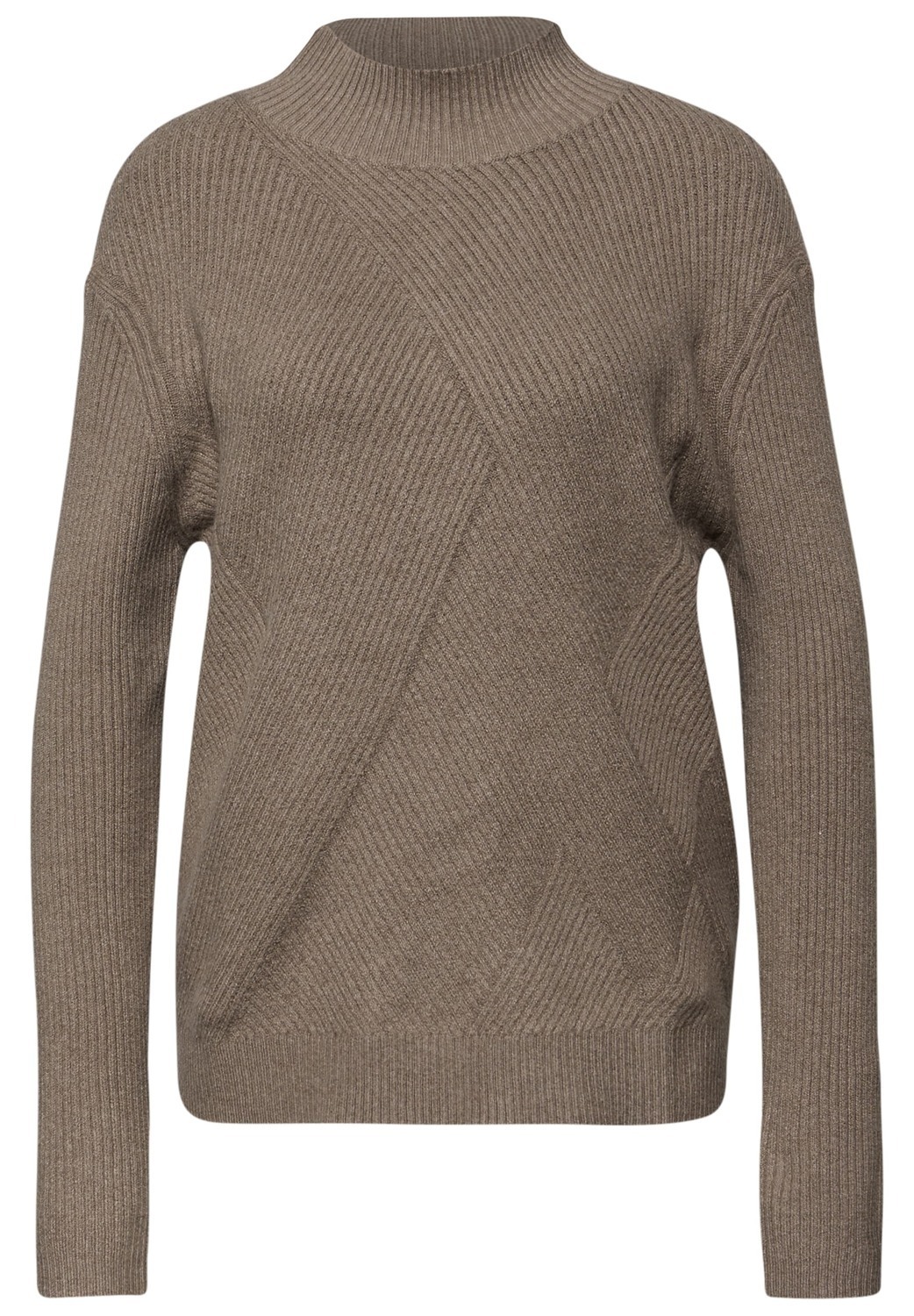 

STREET ONE Свитер в темно-бежевом цвете